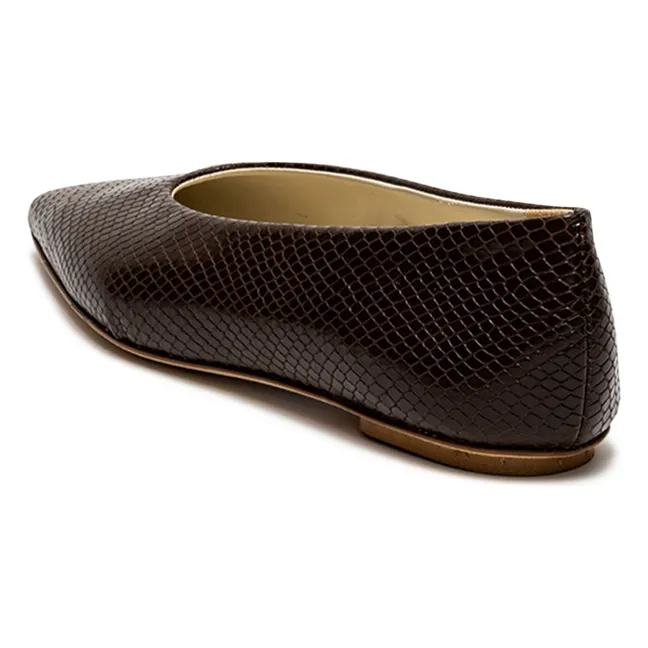 Ballerines Bilbao Python | Marron