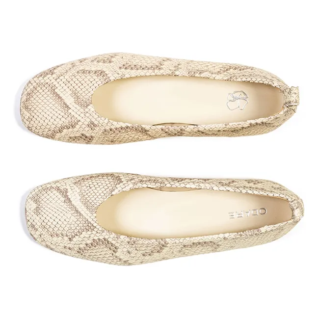 Ballerines Bobette Python | Gris