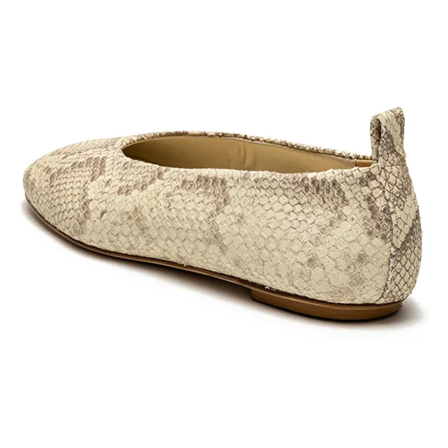 Ballerines Bobette Python | Gris
