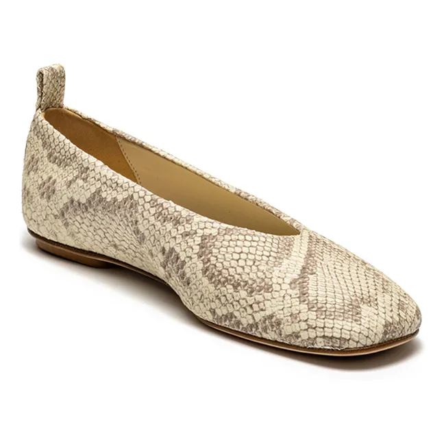 Ballerines Bobette Python | Gris