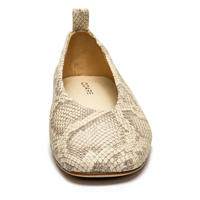 Ballerines Bobette Python | Gris