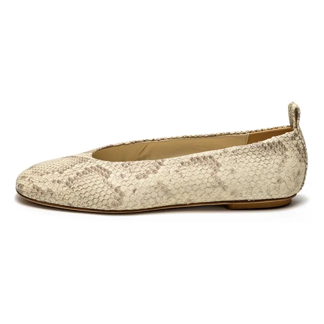 Ballerines Bobette Python | Gris