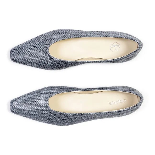 Ballerines Bilbao Raphia | Bleu