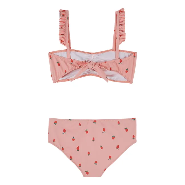 Bañador Bandeau Fresa | Rosa