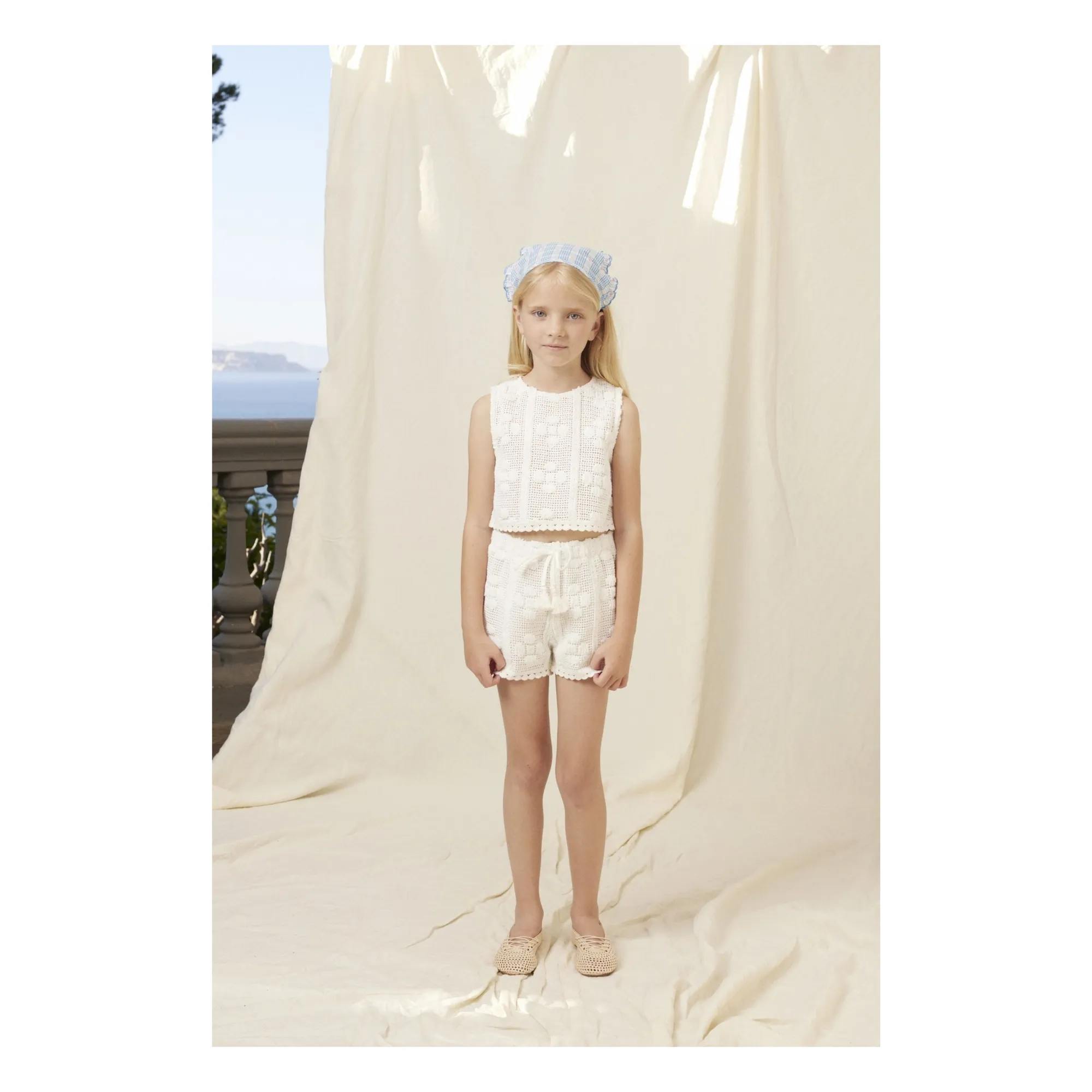 Top Crochet Inez | Ecru- Image produit n°1