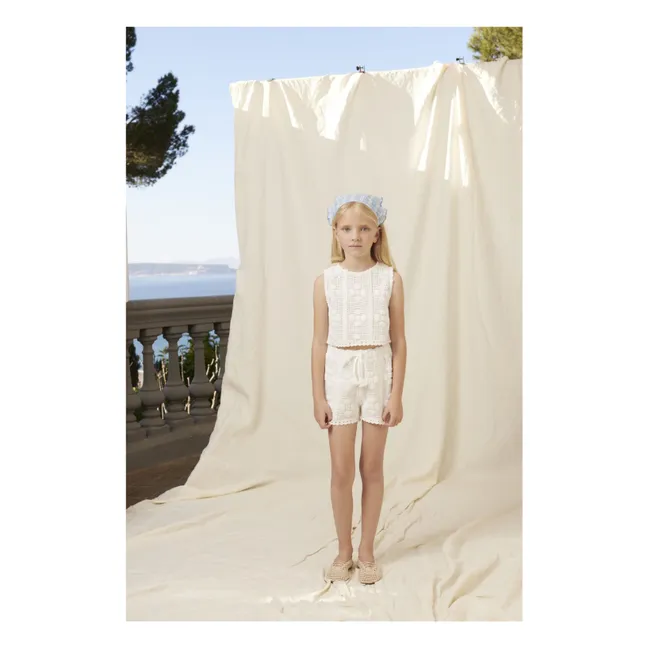 Short Crochet Inez | Ecru