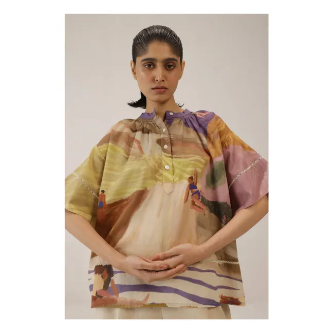 Chalet blouse | Purple