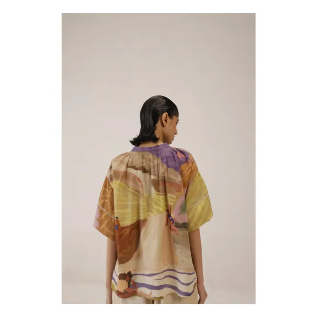 Chalet blouse | Purple