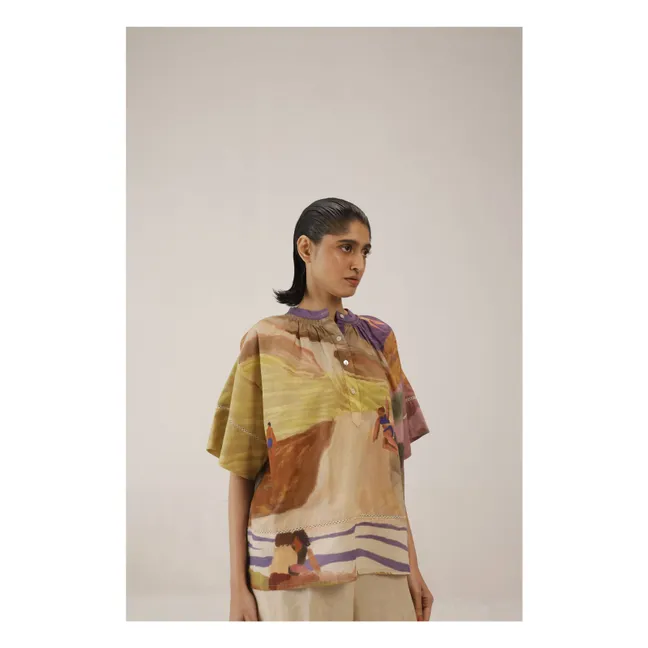Chalet blouse | Purple