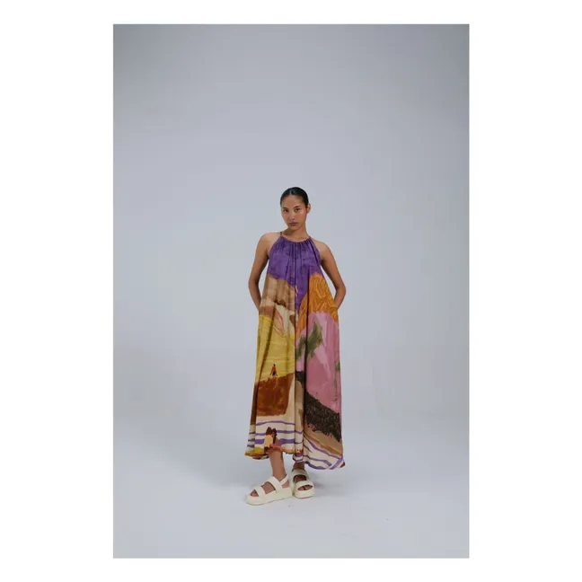 Circle dress | Purple