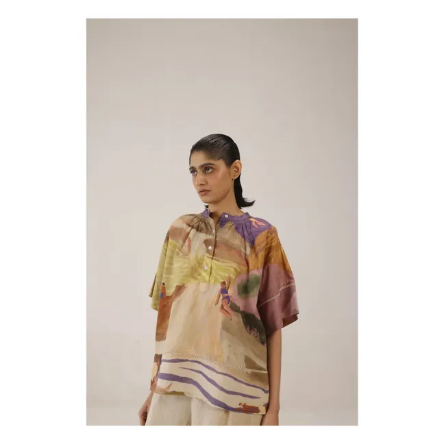 Chalet blouse | Purple