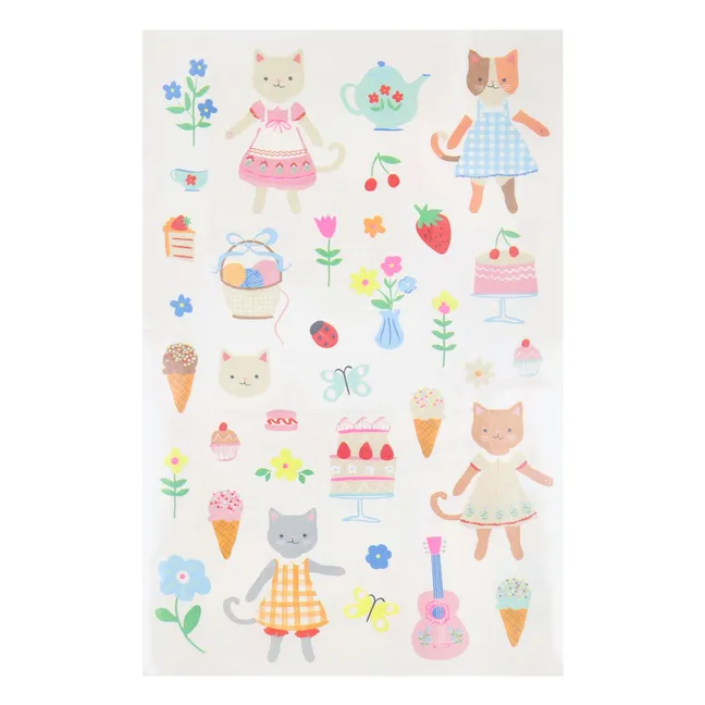 Tatouages temporaires Kitten Club