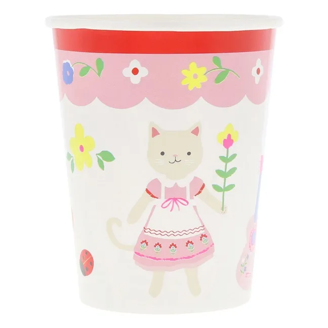 Gobelets Kitten Club - Set de 8