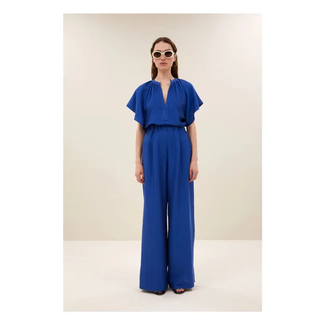Blusa Vina Gloss | Azul Rey