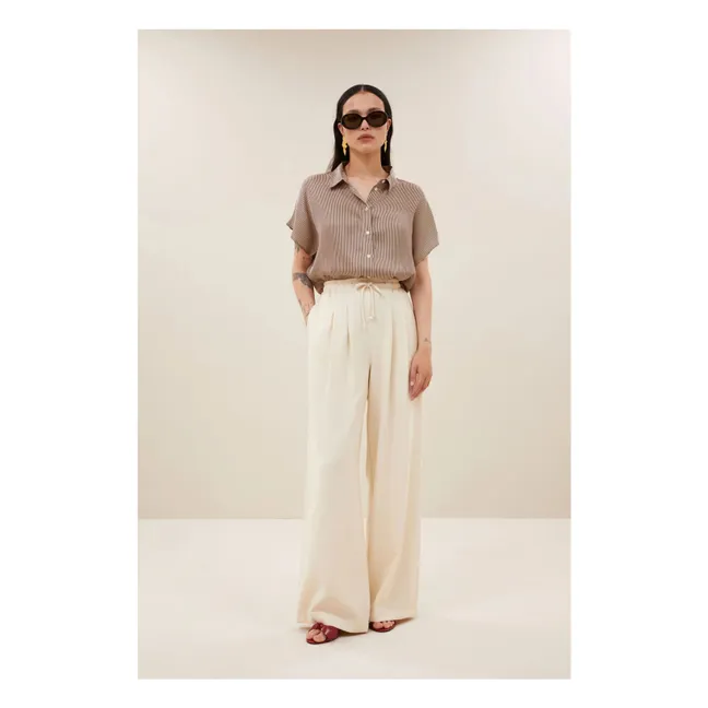 Chemise Karly Rayures | Rouge