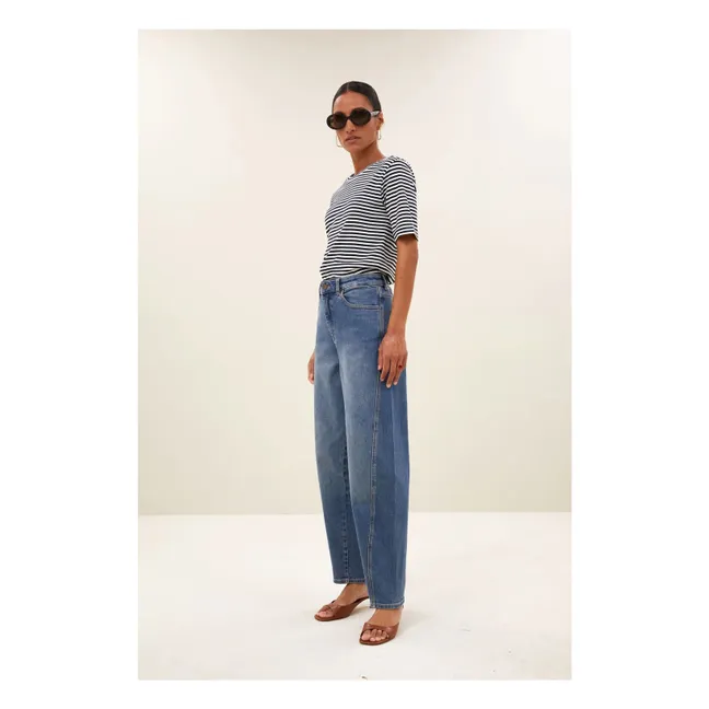 Pantalon Mid Begum | Bleu jean