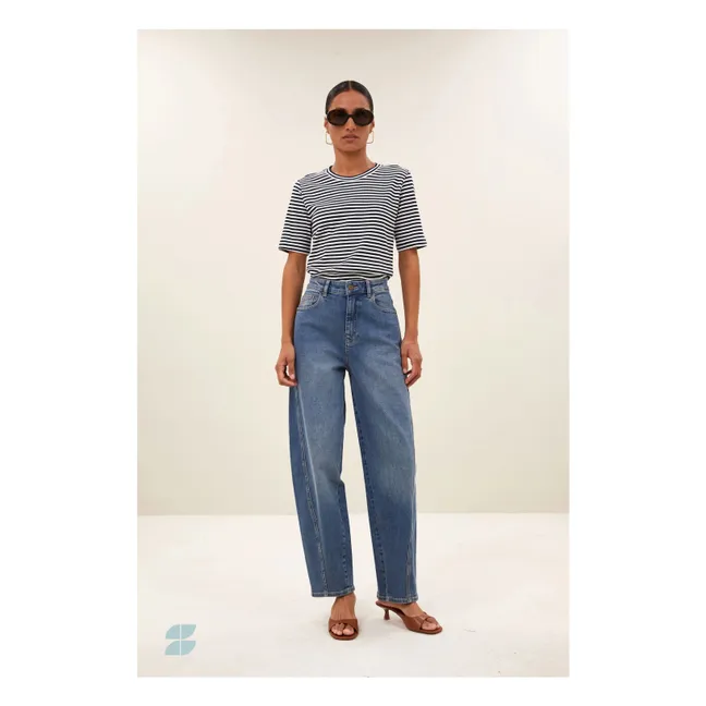 Pantalon Mid Begum | Bleu jean