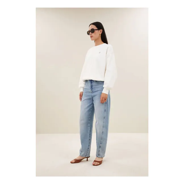 Sweat Bibi Lucky Everyday Coton | Blanc