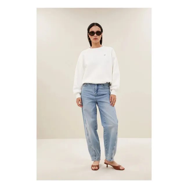 Sweat Bibi Lucky Everyday Coton | Blanc