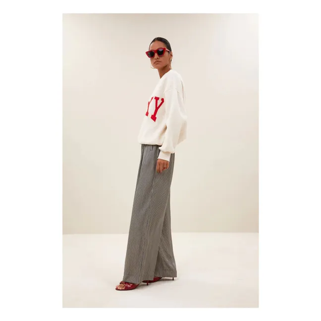 Sudadera de algodón Bibi Lucky | Avena