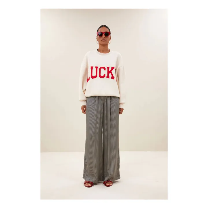 Sudadera de algodón Bibi Lucky | Avena- Imagen del producto n°1