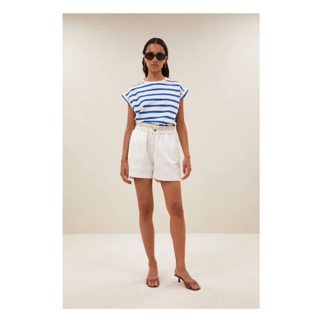 Short Leon Coton | Blanc