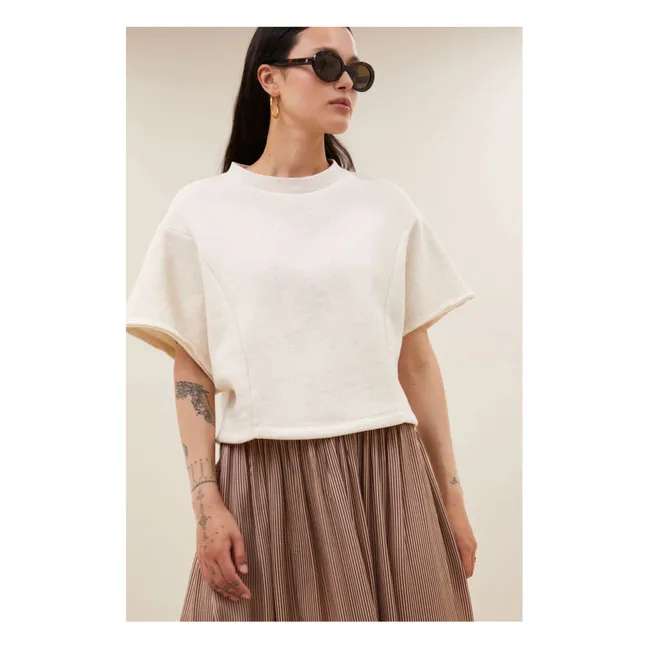 Jupe Rayures Reva | Rose/Rouge