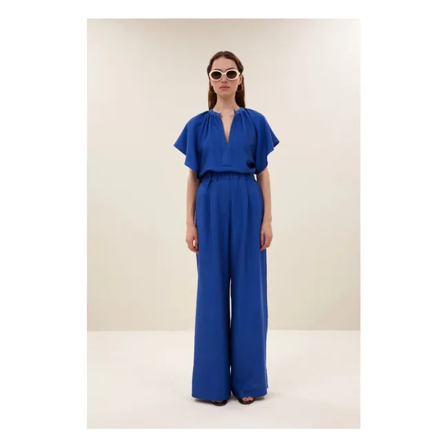 Pantalon Gloss Celin | Bleu roi