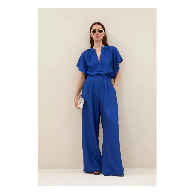 Pantalon Gloss Celin | Bleu roi