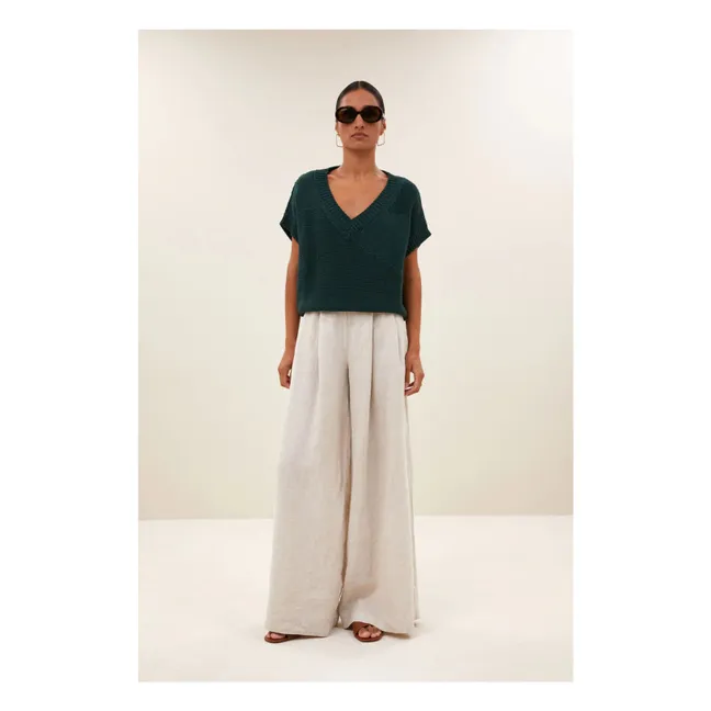 Sef Pantalones de lino | Marfil