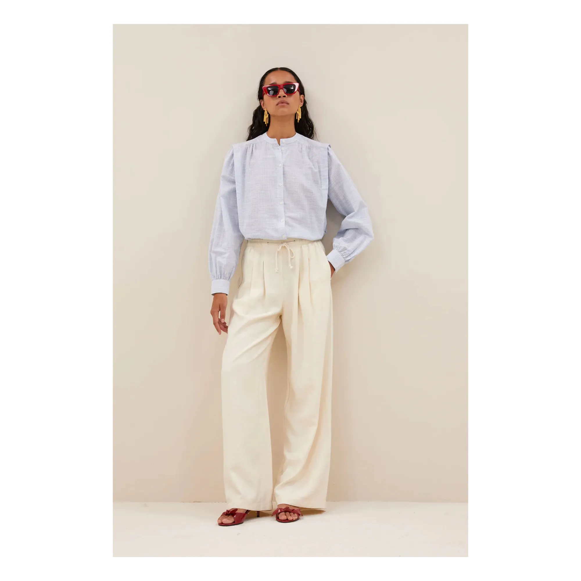 Pantalon Jaxx | Crème- Image produit n°4