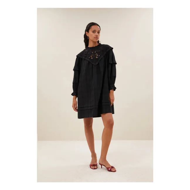 Robe Bowie Lin | Noir