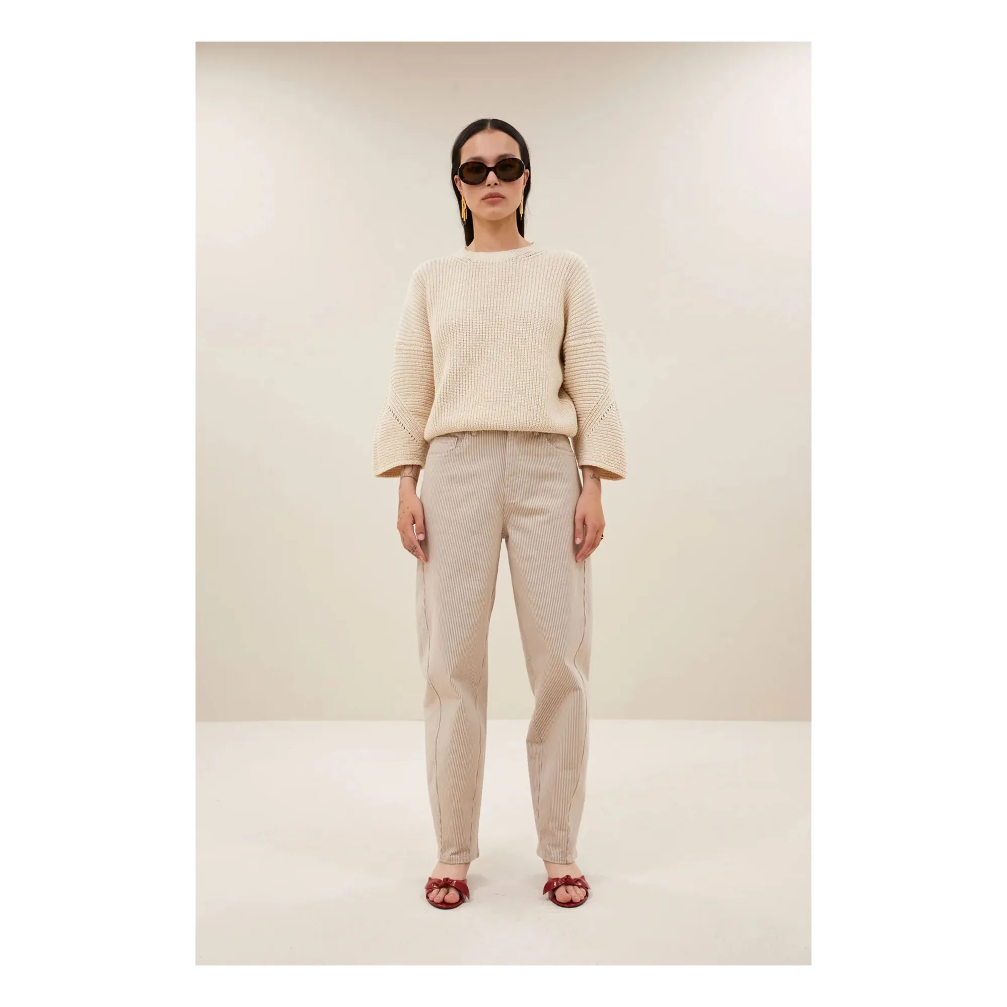 Pull Jimmy | Blanc cassé- Image produit n°5