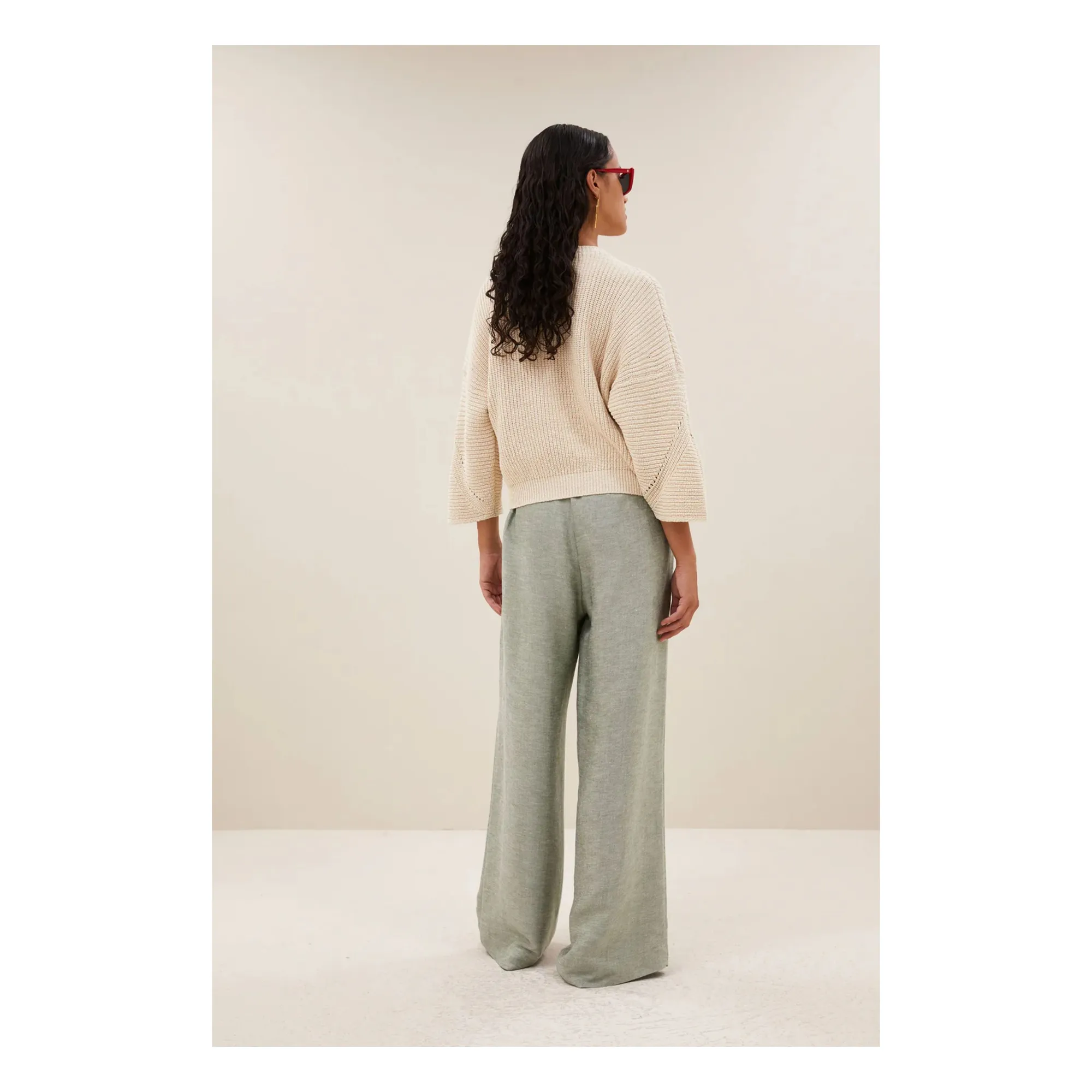 Pull Jimmy | Blanc cassé- Image produit n°4