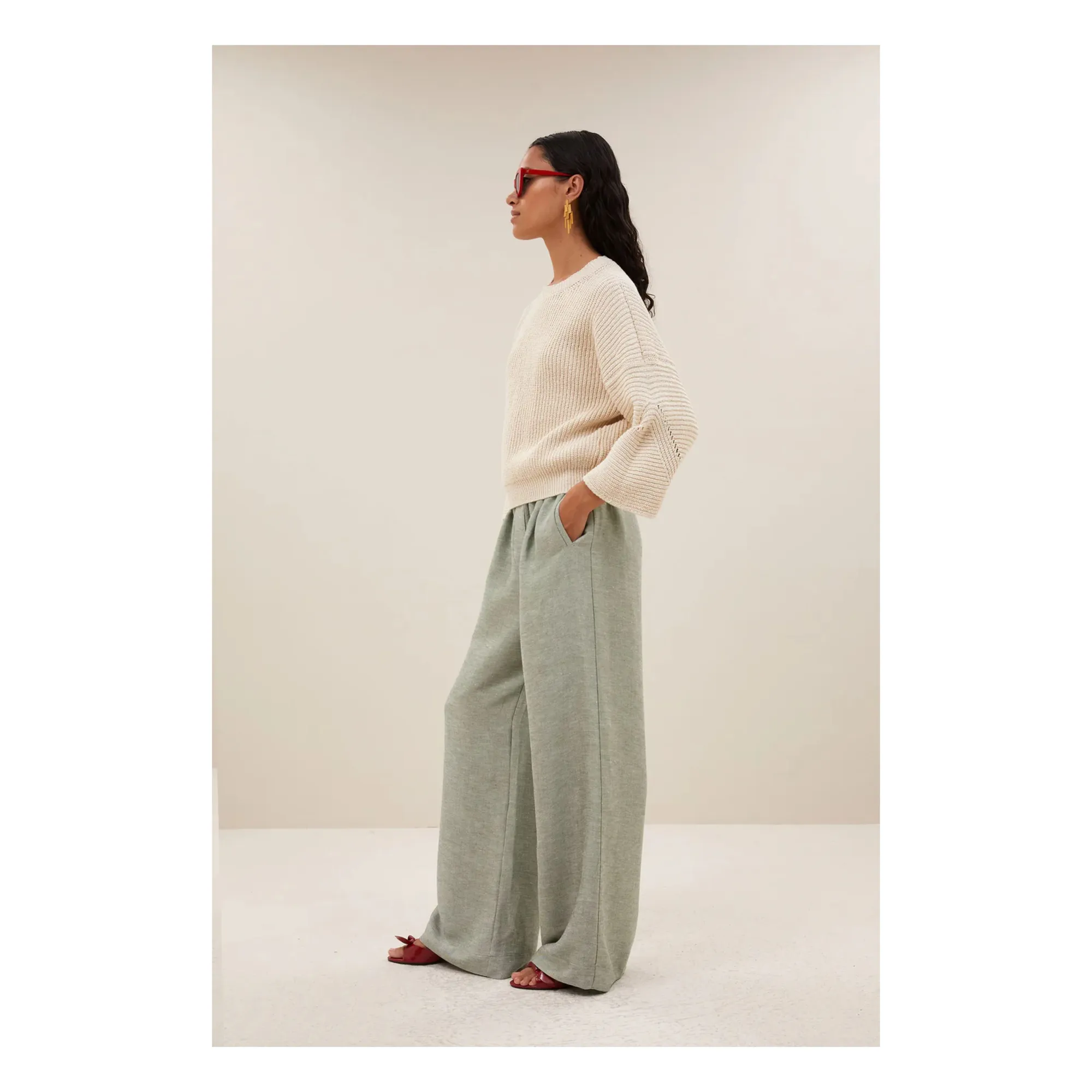 Pull Jimmy | Blanc cassé- Image produit n°3