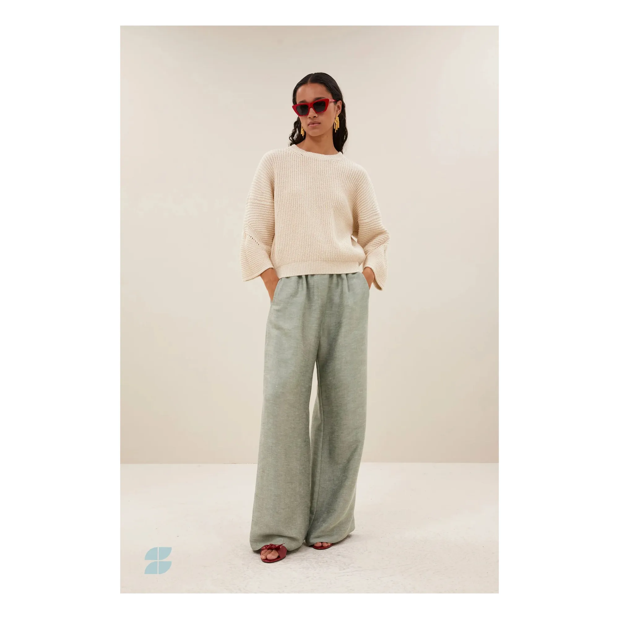 Pull Jimmy | Blanc cassé- Image produit n°1