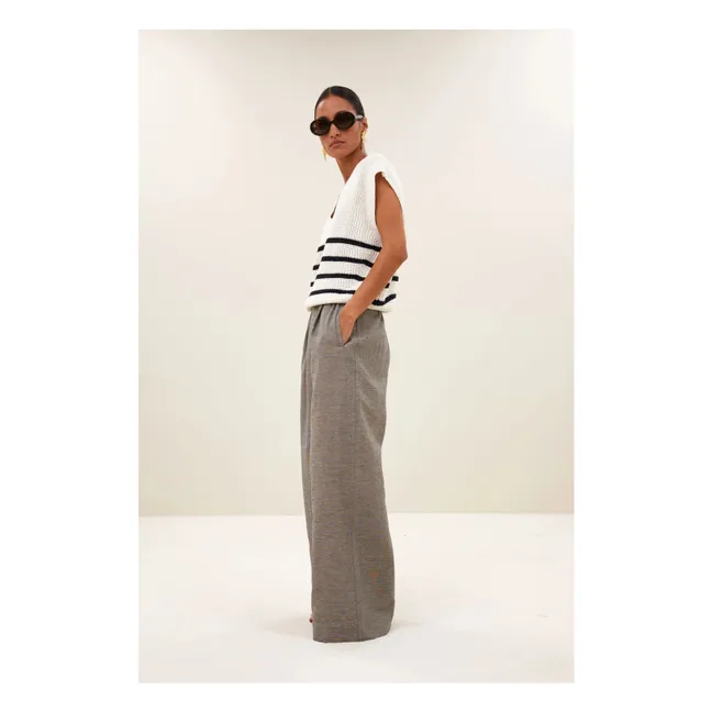 Lune Spencer sweater | White