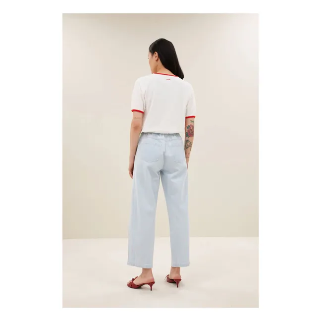 Camiseta Nîmes de algodón orgánico | Blanco