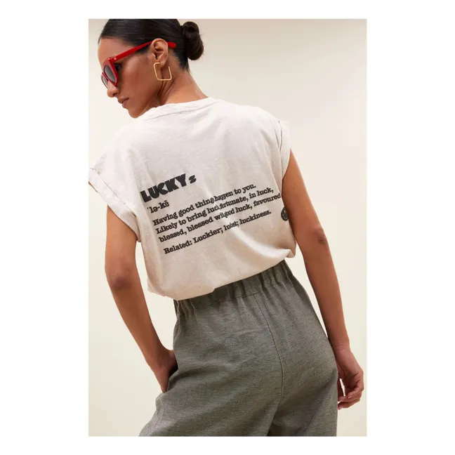 T-shirt Tobi Dictionnaire Coton Bio | Avoine