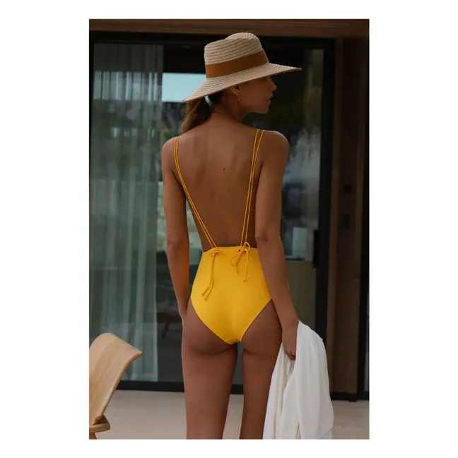 Bañador de una pieza Le Piccolo | Amarillo