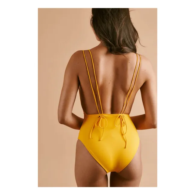 Costume da bagno intero Le Piccolo | Giallo