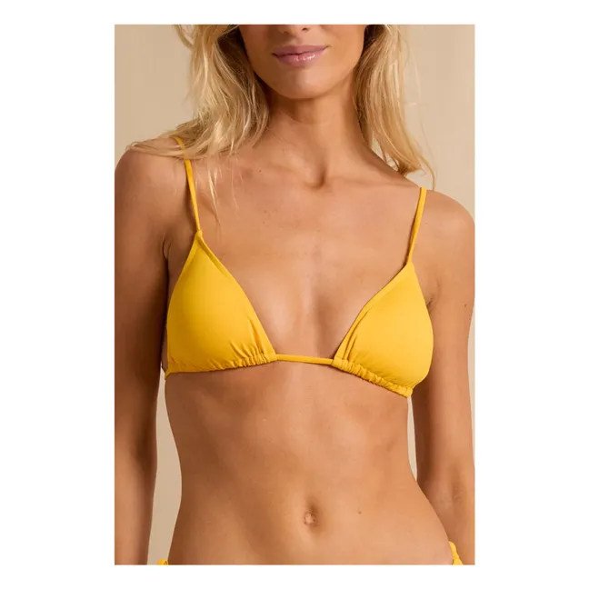 Le Pétillant Bikini-Top | Gelb