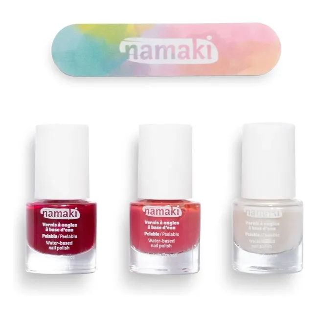 Fruity Sorbet Nail Polish Set - Set of 3 | Pink