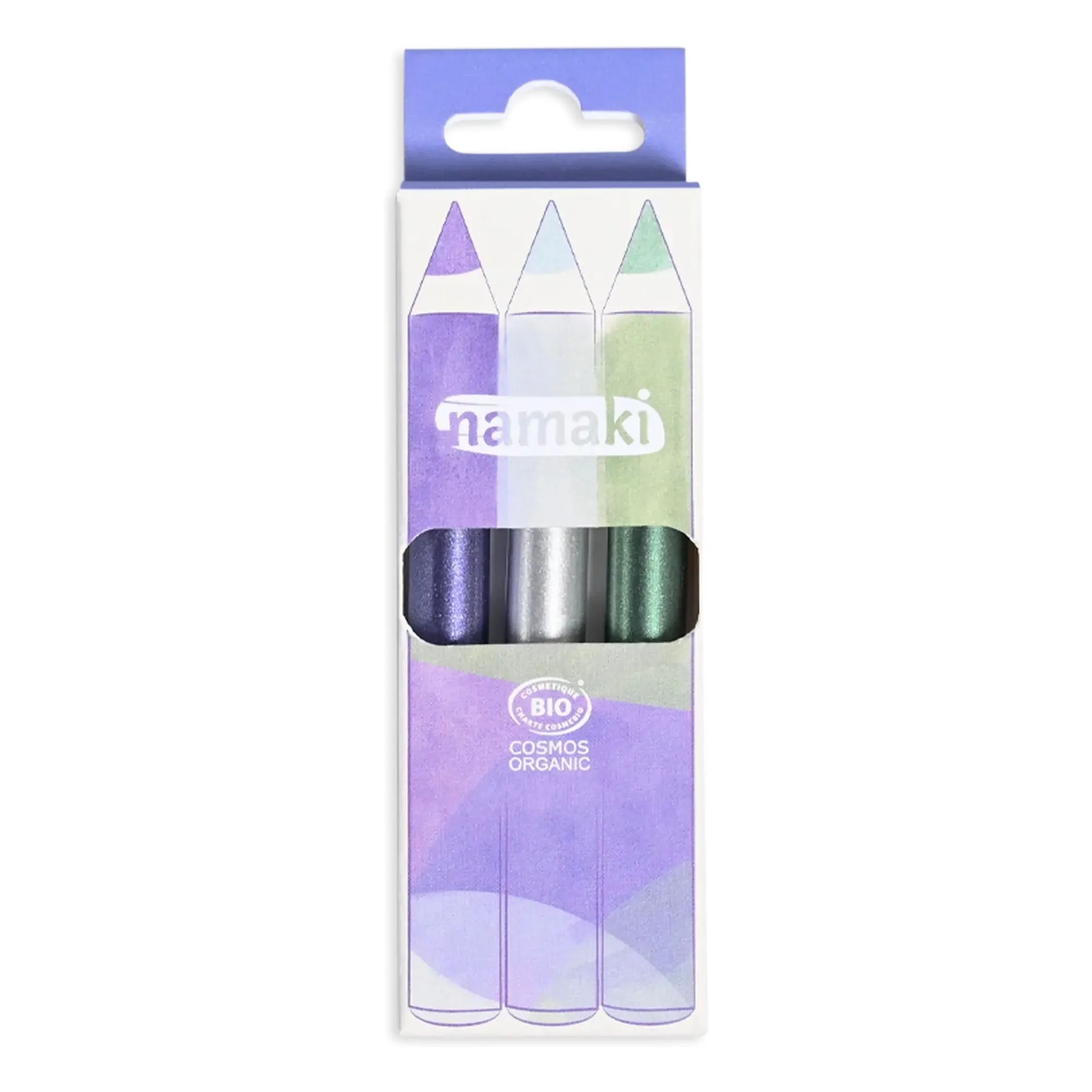 Crayons pailletés Clair de Lune - Set de 3 | Violet- Image produit n°3