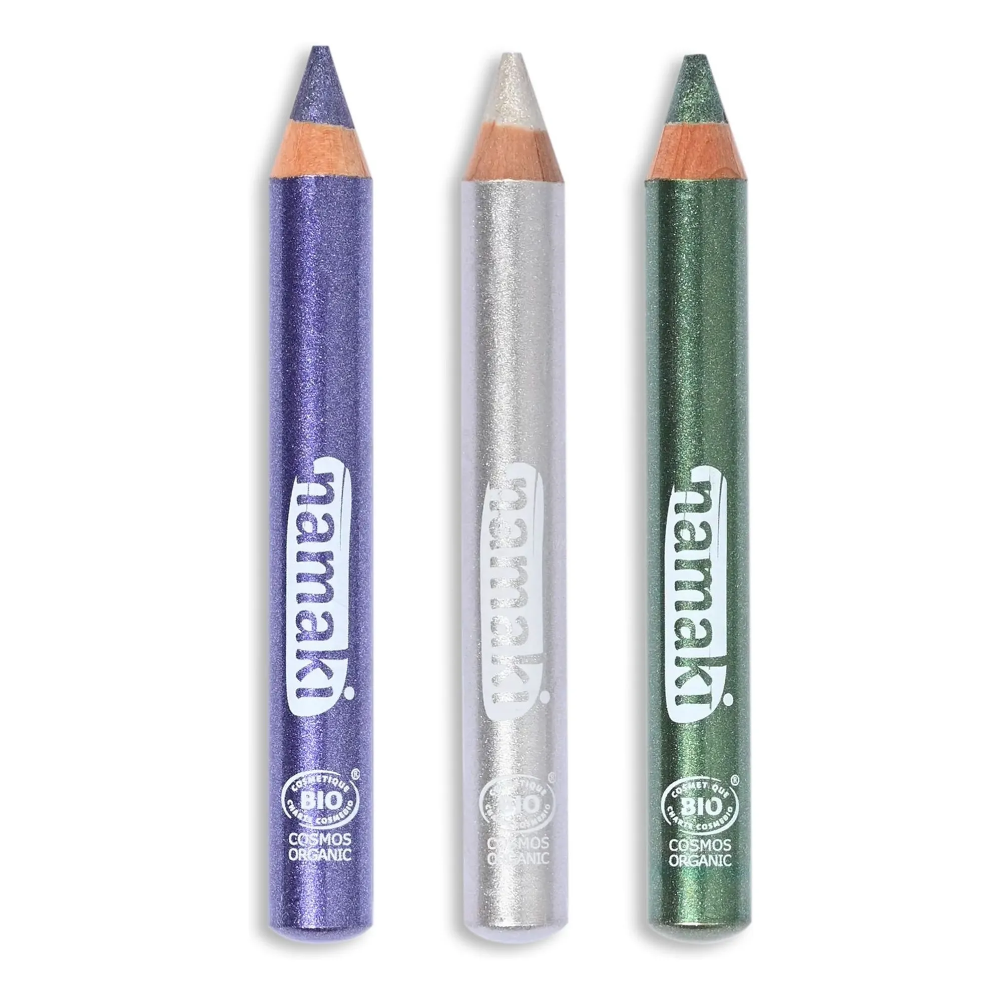 Crayons pailletés Clair de Lune - Set de 3 | Violet- Image produit n°0