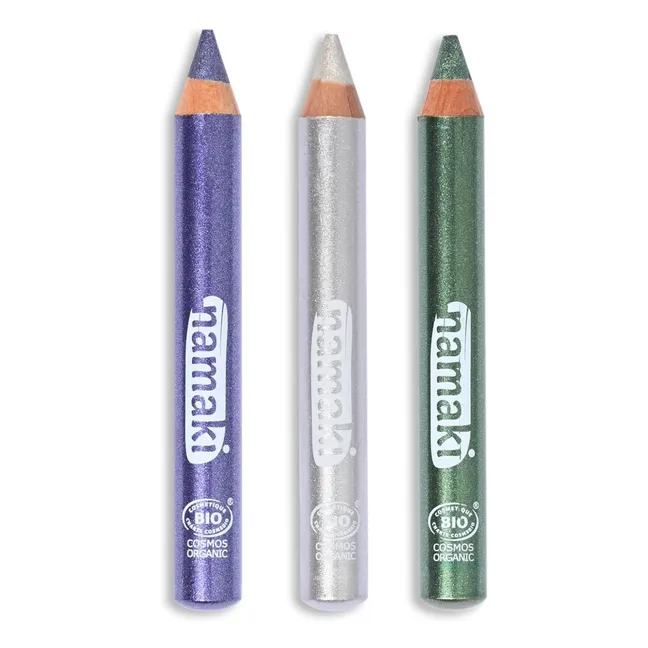 Crayons pailletés Clair de Lune - Set de 3 | Violet