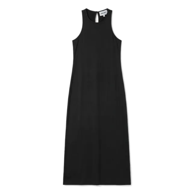 Robe Zelie Satinée | Noir