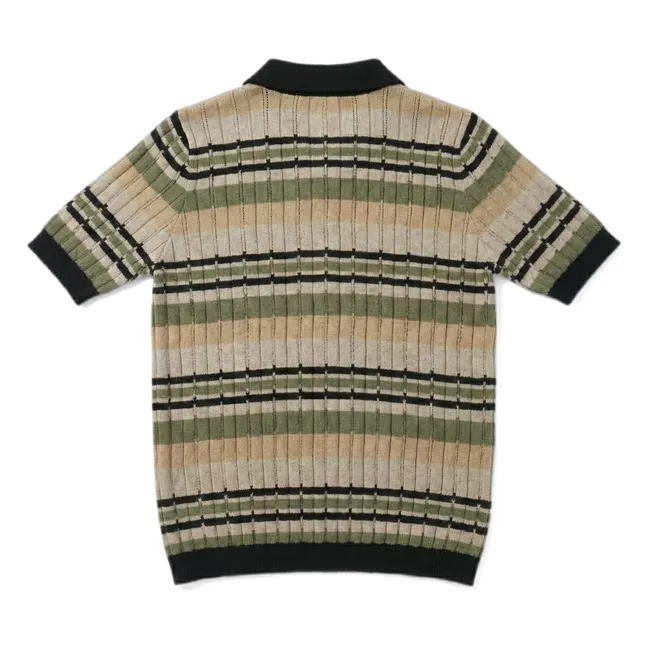 Polo Selma Rayé | Marron glacé