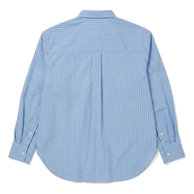 Kanel Striped Shirt | Light blue