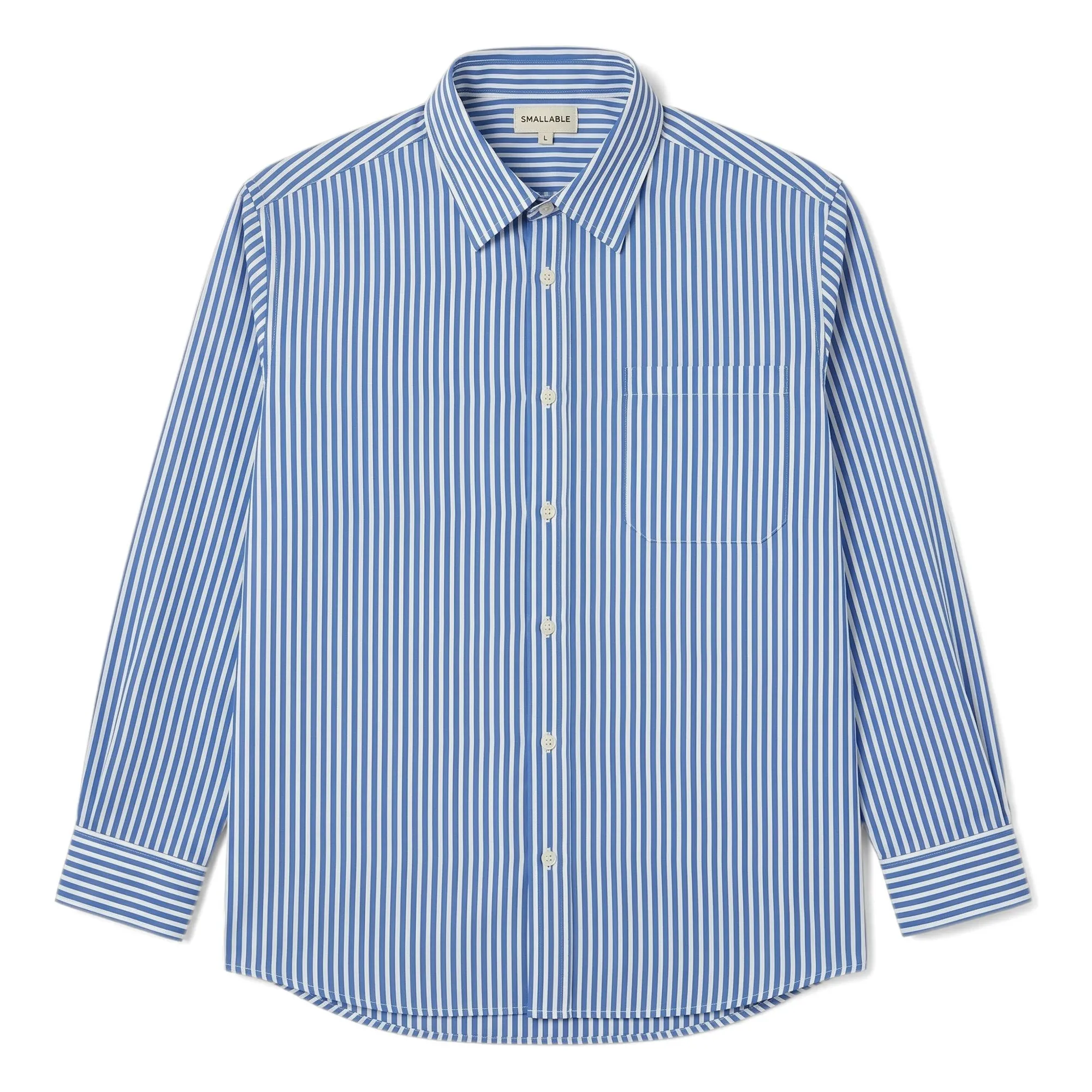 Smallable Man Blue Zola Striped Shirt